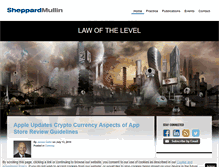 Tablet Screenshot of lawofthelevel.com